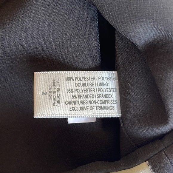 CONTEMPORAINE Tropical Print Wrap Midi Skirt Size 2 - Picture 6 of 10